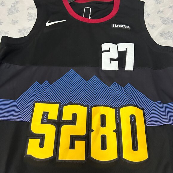 NBA Jamal Murray Denver Nuggets Fanatics S280 Black #27 Jersey - Picture 4 of 6
